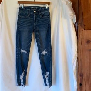 American Eagle Next Level Stretch Jegging Crop